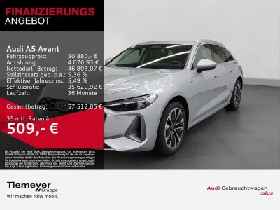 Neu Audi A5 Sport 299 PS (219 kW) 2026 Schwarz Kombi