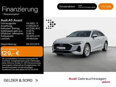 Gebraucht Audi A5 Ambiente 204 PS (150 kW) 2025 Gletscherweiß metallic Kombi