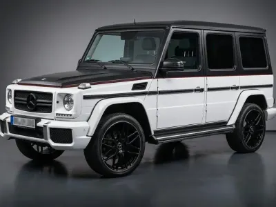 Używany Mercedes G350 245 KM (180 kW) 2017 Biały SUV