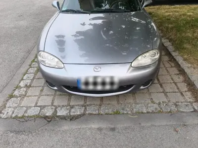 Gebraucht Mazda MX5 110 PS (80 kW) 2002 Silber Cabrio