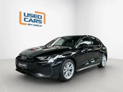 Używany Audi A3 S-line plus 150 KM (110 kW) 2025 Czarny Sedan/Limuzyna