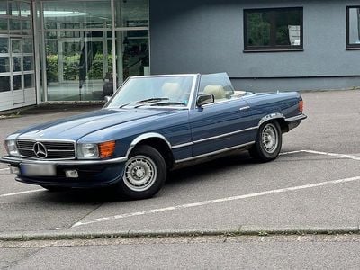 Usata Mercedes SL380 221 CV (162 kW) 1982 Blu Cabrio