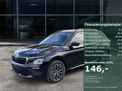 Neu Skoda Kamiq Tour 150 PS (110 kW) 2025 Schwarz SUV