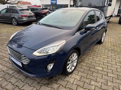 Blau Gebraucht 2020 Ford Fiesta Titanium Kleinwagen | 9.490 € (Fairer Preis)
