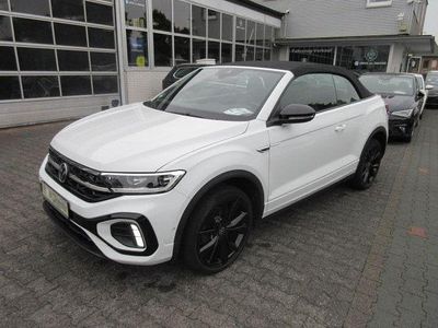Gebraucht VW T-Roc Cabriolet Beats 150 PS (110 kW) 2022 Pure white schwarz Cabrio