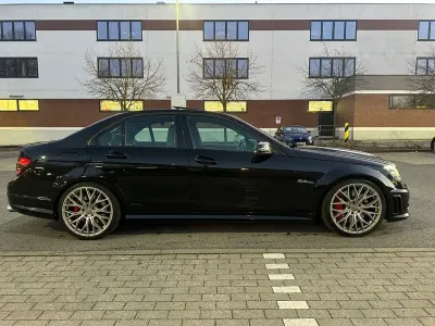 Gebraucht Mercedes C63 AMG AMG 457 PS (336 kW) 2010 Schwarz Limousine
