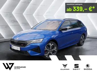 Ny Skoda Octavia RS 265 HK (194 kW) 2026 Blå Stationcar