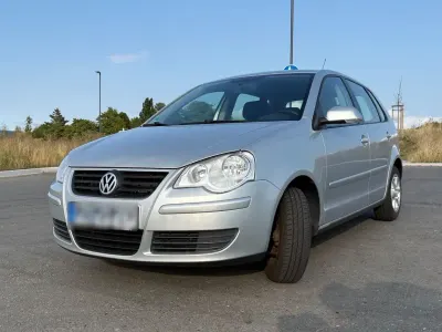 Gebraucht VW Polo Trendline 80 PS (58 kW) 2008 Silber Kleinwagen
