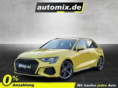 Usata Audi A3 S-Line 150 CV (110 kW) 2021 Giallo Berlina