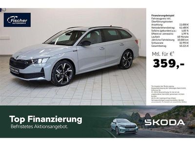 Neu Skoda Octavia SportLine 204 PS (150 kW) 2026 Grau Kombi