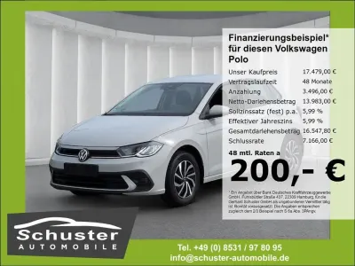 Brugt VW Polo Life 95 HK (69 kW) 2024 Grå Hatchback