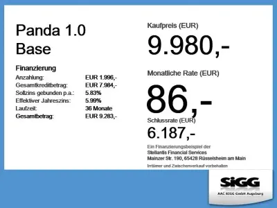 Gebraucht Fiat Panda 69 PS (50 kW) 2023 Rot Kleinwagen