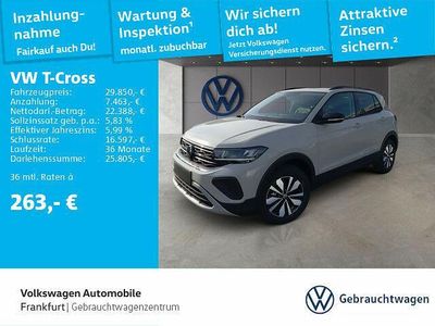 Gebraucht VW T-Cross Life 116 PS (85 kW) 2025 Ascotgrau SUV