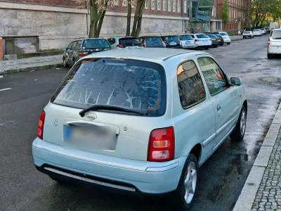 Usata Nissan Micra 60 CV (44 kW) 2001 Viola Utilitaria