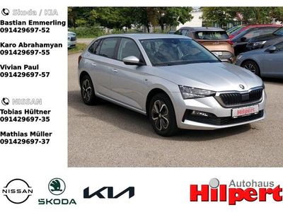 Gebraucht Skoda Scala Drive 116 PS (85 kW) 2020 Brilliantsilber metallic (metallic) Kleinwagen