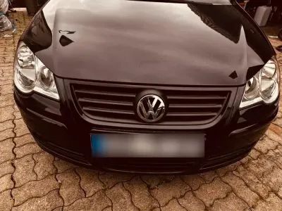 Gebraucht VW Polo United 59 PS (43 kW) 2009 Schwarz Kleinwagen