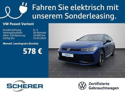 Gebraucht VW Passat R-line 272 PS (200 kW) 2025 Reef blue metallic (metallic) Kombi