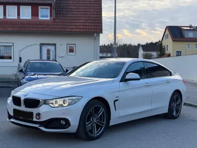 Gebraucht BMW 435 Gran Coupé Sport Line 313 PS (230 kW) 2015 Weiß Coupé