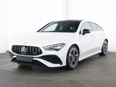 Używany Mercedes CLA35 AMG Night 306 KM (225 kW) 2025 Biały Sedan/Limuzyna