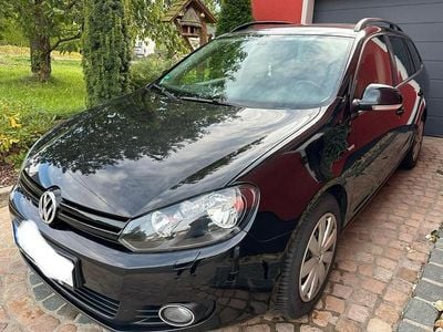 Usata VW Golf VII 105 CV (77 kW) 2013 Nero Station wagon