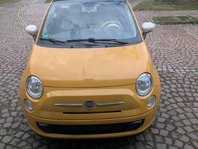 Gebraucht Fiat 500 69 PS (50 kW) 2013 Gelb Cabrio