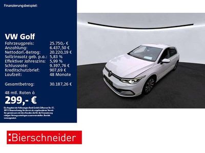 Gebraucht VW Golf VIII Active 150 PS (110 kW) 2022 Schwarz Limousine