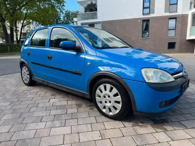 Gebraucht Opel Corsa 75 PS (55 kW) 2002 Blau Kleinwagen