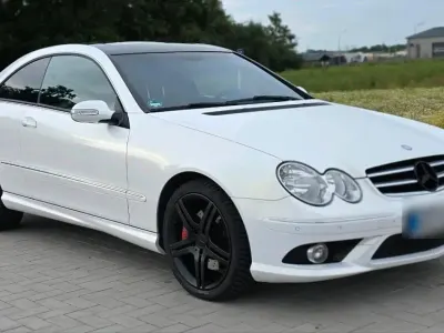 Gebraucht Mercedes CLK220 AMG 150 PS (110 kW) 2008 Weiß Coupé