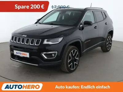 Brugt Jeep Compass Limited 170 HK (125 kW) 2018 Sort SUV