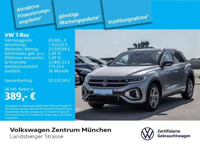 Gebraucht VW T-Roc R-line 150 PS (110 kW) 2025 Silber SUV
