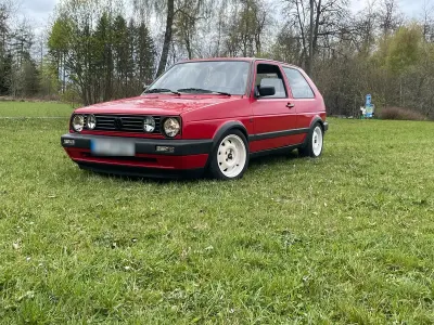 Gebraucht VW Golf II GTI 70 PS (51 kW) 1991 Rot Kleinwagen