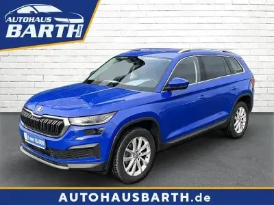 Second-hand Skoda Kodiaq Style 150 CP (110 kW) 2022 Albastru SUV