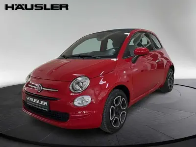 Brugt Fiat 500C Club 71 HK (52 kW) 2023 Rød Cabriolet