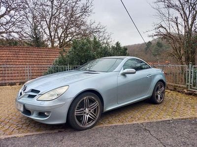 Gebraucht Mercedes SLK350 272 PS (200 kW) 2004 Silber Cabrio