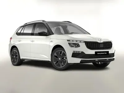 Neu Skoda Kamiq Monte Carlo 116 PS (85 kW) 2026 (candyweiß / dachfarbe schwarz) SUV