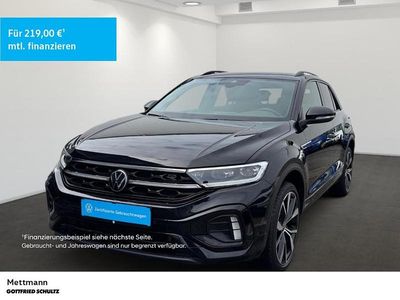 Brugt VW T-Roc R-line 150 HK (110 kW) 2022 Sort SUV