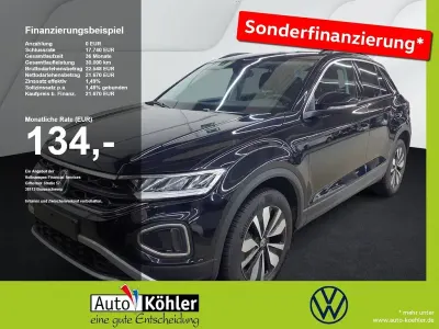 Gebraucht VW T-Roc Goal 116 PS (85 kW) 2025 Deep black perleffekt (metallic) SUV
