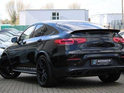 Gebraucht Mercedes GLC63 AMG AMG 476 PS (350 kW) 2019 Foliert royal blau matt Coupé