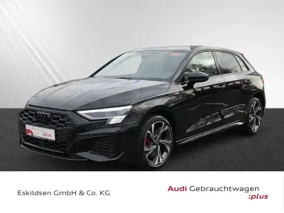 Brugt Audi A3 S-Line 245 HK (180 kW) 2024 Sort Sedan
