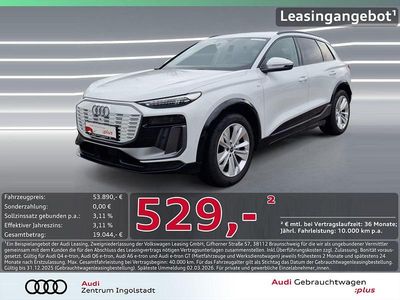 Gletscherweiß metallic Gebraucht 2025 Audi Q6 e-tron Ambiente SUV | 52.890 €