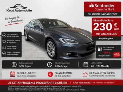 Begagnad Tesla Model S 235 kW (320 HK) 2017 Grå Halvkombi