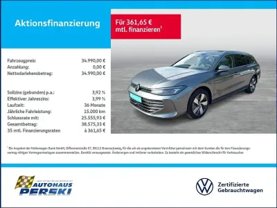Gebraucht VW Passat Business 150 PS (110 kW) 2025 Grau Kombi