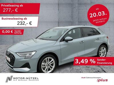Gebraucht Audi A3 Advanced 116 PS (85 kW) 2025 Pfeilgrau perleffekt Limousine
