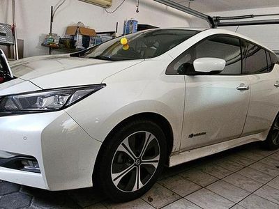 Gebraucht Nissan Leaf N-Connecta 110 kW (150 PS) 2019 Weiß Kleinwagen