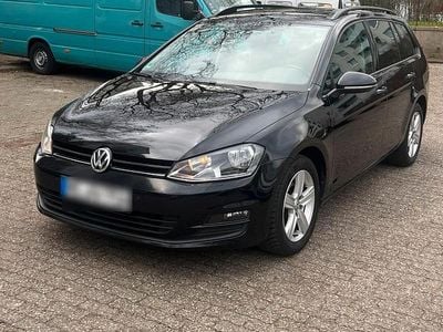 Gebraucht VW Golf VII Trendline 110 PS (80 kW) 2013 Schwarz Kombi