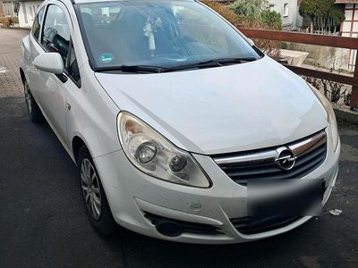 Gebraucht Opel Corsa 70 PS (51 kW) 2009 Weiß Kleinwagen