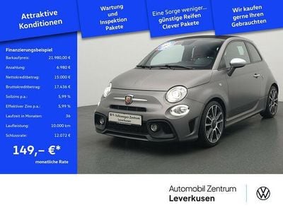 Gebraucht Abarth 595C Turismo 165 PS (121 kW) 2019 Grau / asphalt grau Cabrio