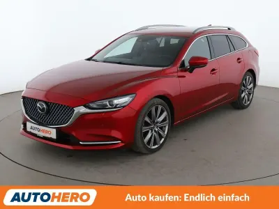 Brugt Mazda 6 Sports-Line 184 HK (135 kW) 2019 Rød Stationcar