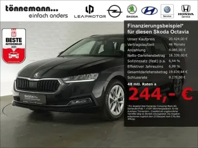 Gebraucht Skoda Octavia Style 150 PS (110 kW) 2023 Black magic Kombi