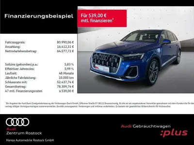 Used Audi Q7 Performance 286 HP (210 kW) 2025 Blue SUV